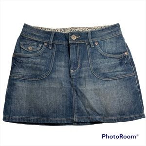H&M Denim Mini Skirt Size 14+
